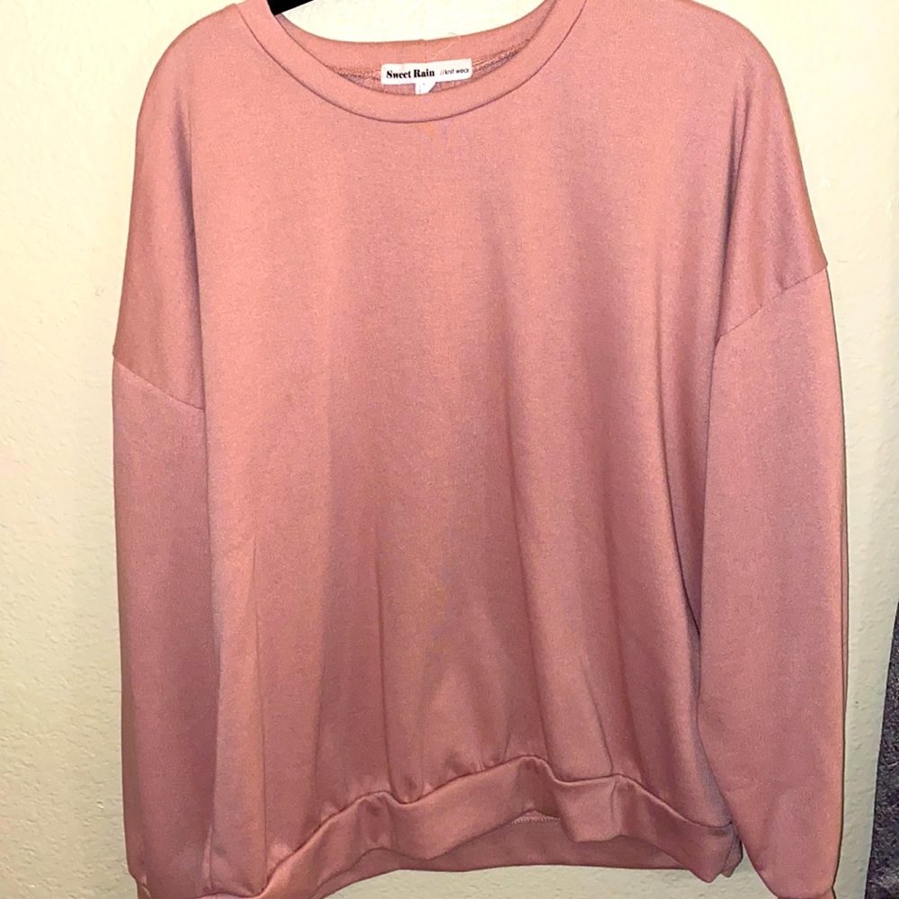Pink sweater